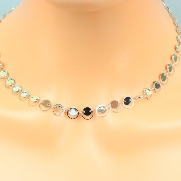 Delicate & Contemporary Necklace Chain, A Lovely Choice for Women, EVCH1855 - Picture 2 of 10